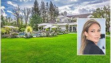 Jennifer Lopez kieme žolė žaliuoja nepaisant to, kad Kaliforniją kamuoja sausra
