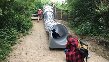 Jauryklos parką Kretingoje jau spėjo pamėgti &scaron;eimos su mažais vaikais. 