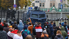 Protestuotojai Minske