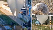 &Scaron;iuk&scaron;lės &ndash; naujas &Scaron;iaurės Korėjos ginklas prie&scaron; Pietus: paleista net 260 &bdquo;užminuotų&ldquo; balionų