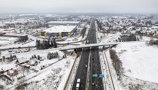 Naujas viadukas vir&scaron; kelio Vilnius-Kaunas Vievyje
