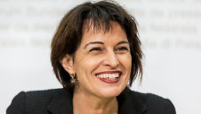 &Scaron;veicarijos prezidente perrinkta Doris Leuthard