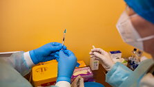 Vilniaus miesto klinikinės ligoninės medikų vakcinacija nuo COVID-19