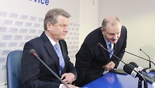 Rolandas Paksas ir Kęstas Komskis