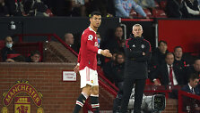 Cristiano Ronaldo ir Ole Gunnaras Solskjaeras