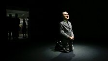 Adolfą Hitlerį vaizduojantį skulptūra