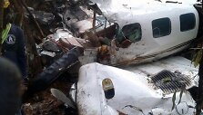 Sudužęs Kolumbijos kariuomenės lėktuvas &bdquo;Cessna&ldquo;