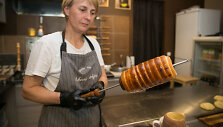 Ką tik i&scaron;keptas &bdquo;chimney cake&ldquo;
