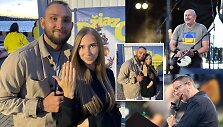 Klaipėdos pilies džiazo festivalyje susižadėjusi pora Ihor ir Larisa, &bdquo;Jewish jazz spirit&ldquo;