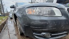 Kaune &bdquo;Audi&ldquo; kliudė namo sieną