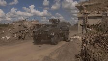 V. Zelenskis: Ukraina &bdquo;gerokai pasistūmėjo į priekį&ldquo; Rusijos Kursko srityje / ROMAN PILIPEY / AFP