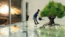 Larissa Sansour, Nation Estate. &bdquo;Olive Tree&ldquo;