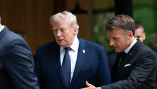 Emmanuelis Macronas, Donaldas Trumpas