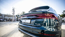 Audi Q8 pristatymo Kaune akimirka