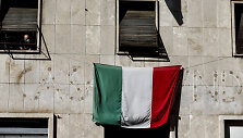 Italijos vėliava / Cecilia Fabiano / ZUMAPRESS.com