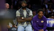 LeBronas Jamesas ir sūnus Bronny Jamesas