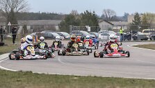 Kartų i&scaron;tvermės varžybos Auk&scaron;tadvario kartodrome