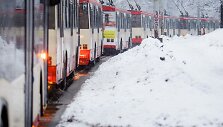 Narbuto gatvėje vėl strigo troleibusų eismas 