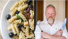Vytaras Radzevičius ir jo ruo&scaron;tos makaronų salotos