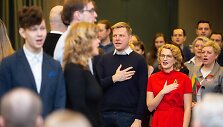 Remigijus &Scaron;ima&scaron;ius ir Au&scaron;rinė Armonaitė