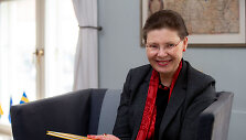 &Scaron;vedijos ambasadorė Lietuvoje Maria Christina Lundqvist