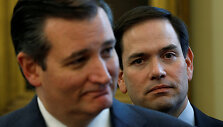 Tedas Cruzas ir Marco Rubio