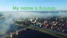 Stop kadras i&scaron; Kauno filmuko, skirto turistams