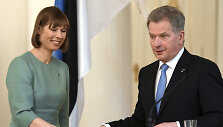 Kersti Kaljulaid ir Sauli Niinisto