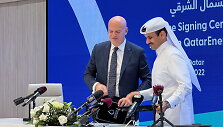 Sutarties pasira&scaron;ymas tarp &bdquo;Eni&ldquo; ir &bdquo;Qatar Energy&ldquo;