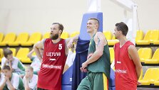 Robertas Javtokas ir Mantas Kalnietis