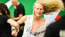 Festivalio &bdquo;Roko naktys&ldquo; akimirka