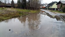 Užlieta Žvaigždikių ir &Scaron;ilagėlių gatvių sankryža