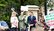 Protestas dėl medžių J.Basanavičiaus gatvėje