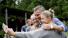 Jaunieji Norvegijos politiniai aktyvistai Utojos saloje