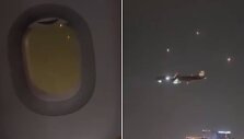 Lėktuvas leidosi Tel Avivo oro uoste &bdquo;Geležiniam kupolui&ldquo; numu&scaron;inėjant raketas