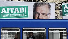 E.Savisaaro politinė reklama Taline.