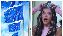 Europos Sąjunga ir Dara, kuri laimėjo &bdquo;Euroviziją&ldquo;
