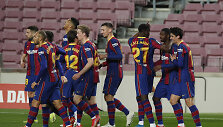&bdquo;Barcelona&ldquo; &scaron;venčia O.Dembele įvartį.