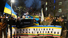 Paramos ir solidarumo eitynės &bdquo;Mūsų vėliavos &ndash; laisvės vėliavos!&ldquo; / Robertas Riabovas/BNS nuotr.