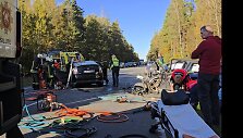 Netoli &Scaron;ilutės susidūrė &bdquo;Toyota&ldquo; ir BMW