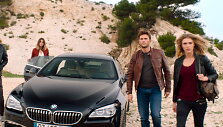 Freddie Thorpas, Ana de Armas, Scottas Eastwoodas ir Gaia Weiss filme &bdquo;Overdrive. Greičio įkaitai&ldquo;