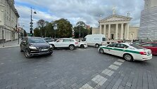 Vilniaus centre susidūrė BMW ir &bdquo;&Scaron;koda&ldquo; automobiliai