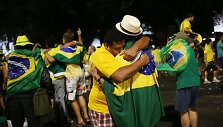Protestuotojai Brazilijoje