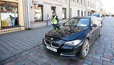 Vogtas BMW Kauno senamiestyje