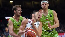 Eurobasket 2015 a&scaron;tuntfinalis: Latvija - Slovėnija