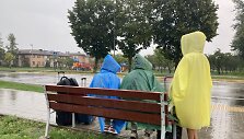 Penktadienio dieną &Scaron;ventąją užklupo neprognozuota liūtis
