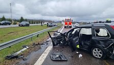 Kelyje Kaunas&ndash;Klaipėda susidūrė du automobiliai