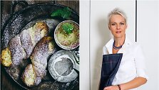 Nida Degutienė ir jos keptos bandelės 
