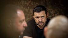 Volodymyras Zelenskis / Presidential Office of Ukraine / picture alliance / SvenSimon-ThePresidentialOfficeU