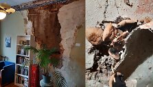 Dvejus metus dėl avarijos &scaron;lapo kaunietės buto siena 